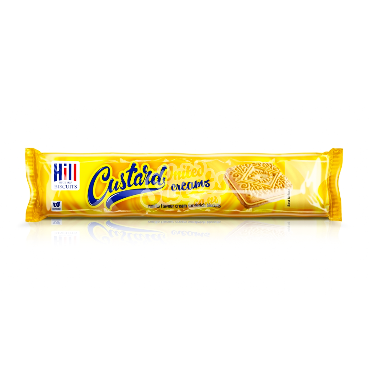 Hill Biscuits Custard Creams 150g (UK Made) (BB 05/2024) United Sweets