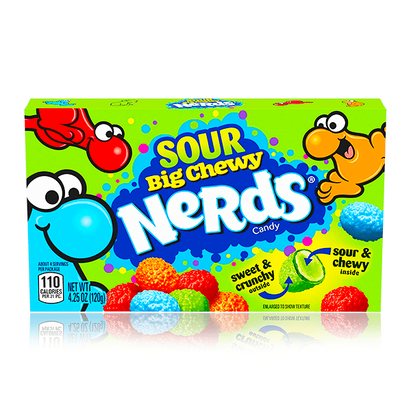 Nerds Big Chewy Candy Theater Box 12 Pack