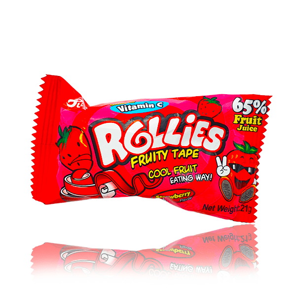 Rollies Fruity Tape Assorted Flavours – United Sweets