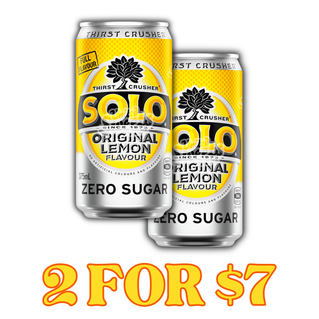 Solo Original Lemon Zero Sugar 375ml