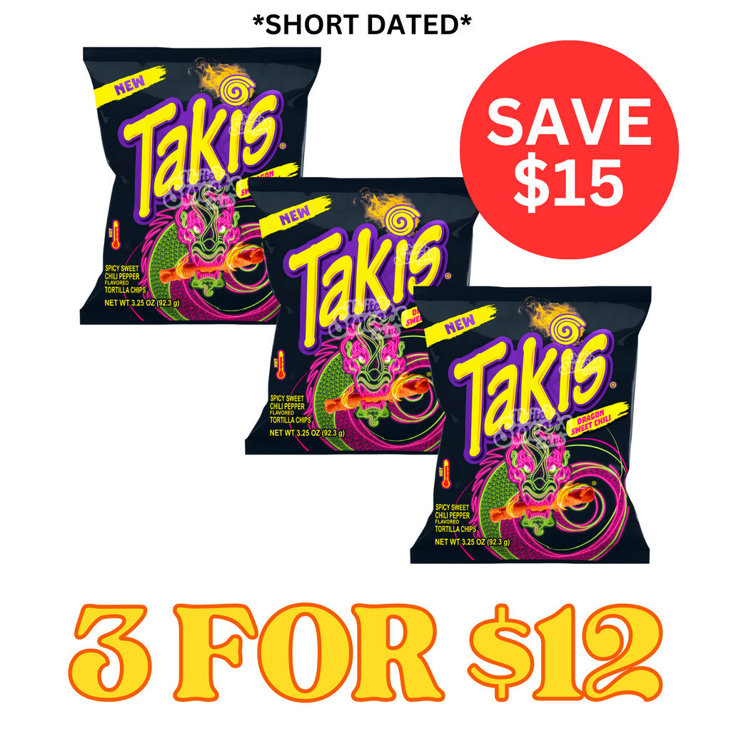 Takis Dragon Sweet Chili 92.3g *SHORT DATED*