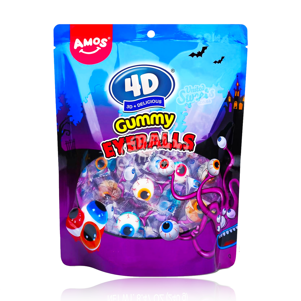 AMOS 4D Gummy Eyeball Candy 249g