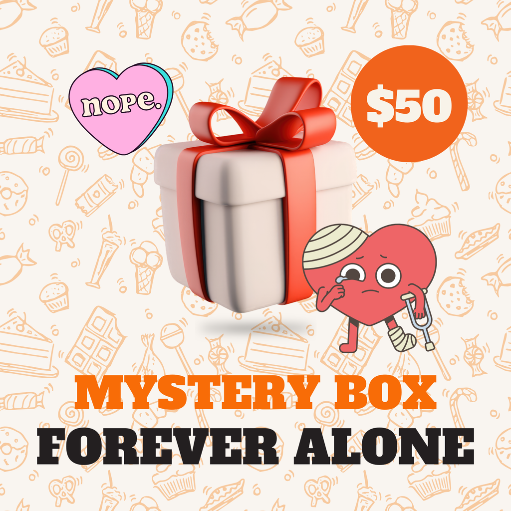 Anti Valentine's Day Mystery Gift Box - FOREVER ALONE!