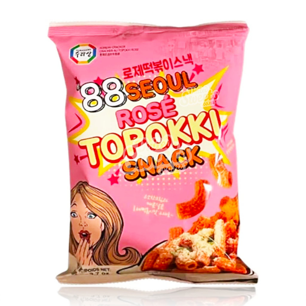 88 Seoul Rose Topokki Snack (Made in Korea) 105g