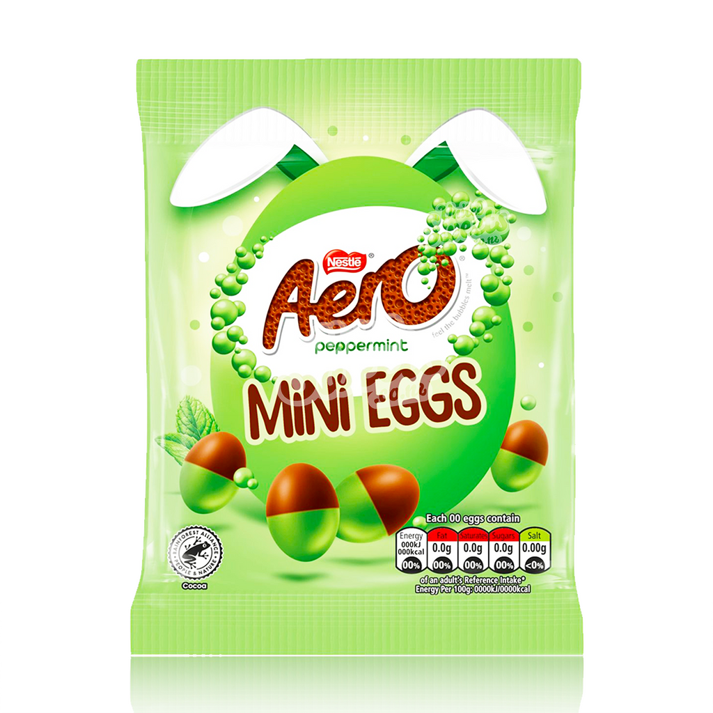 Aero Peppermint Mini Easter Eggs 70g (UK MADE)