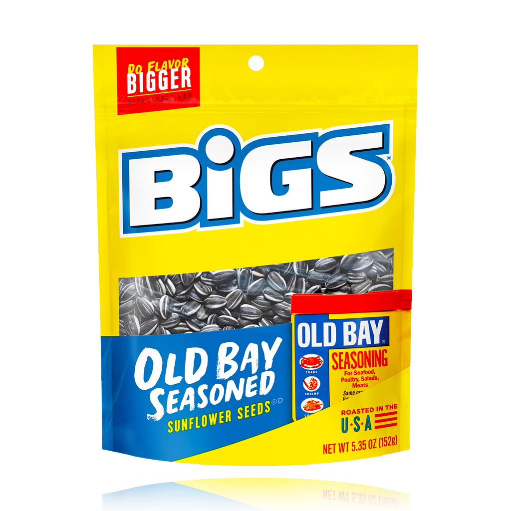 Bigs Sunflower Seeds Old Bay Seasoned 152g (BB:30/11/23)