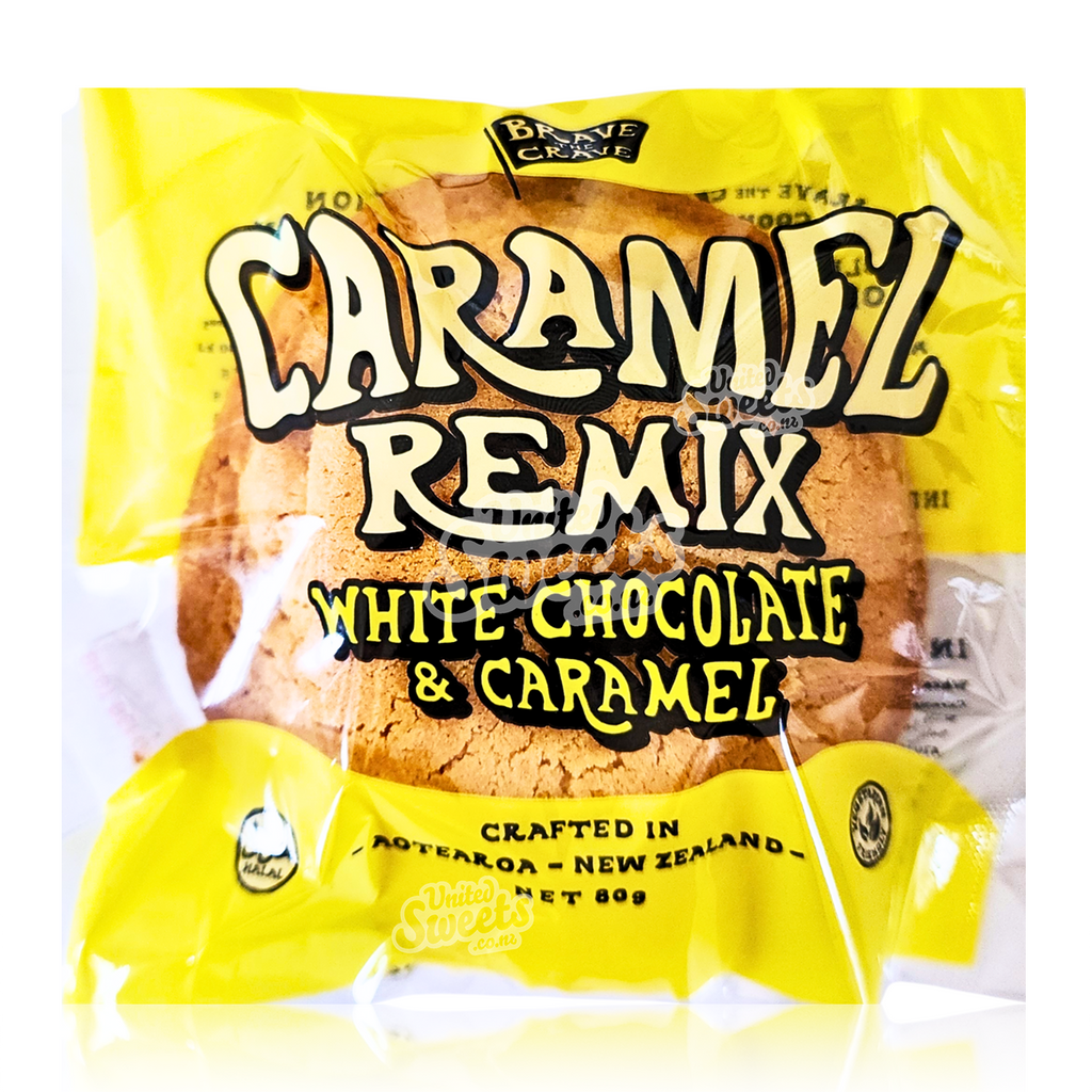 Brave the Crave - Caramel Remix - White Chocolate & Caramel 80g