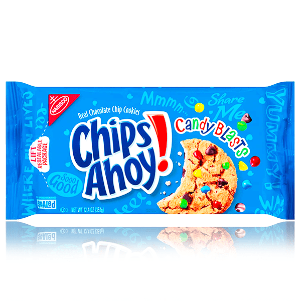 Chips Ahoy Candy Blasts 351g (BB: 09/12/2024)