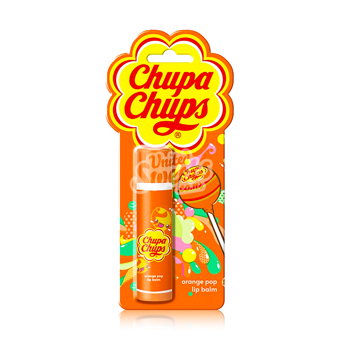 Chupa Chups Orange Pop Lip Balm- NOT EDIBLE! – United Sweets