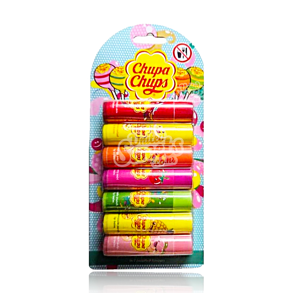 Chupa Chups Gift Set Lip Balm 7PK- NOT EDIBLE!