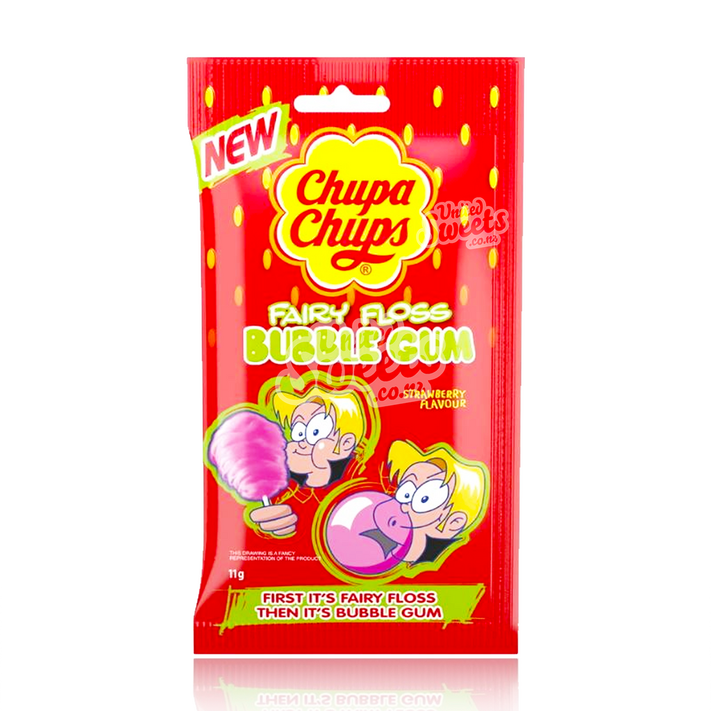 Chupa Chups Fairy Floss Bubblegum 11g