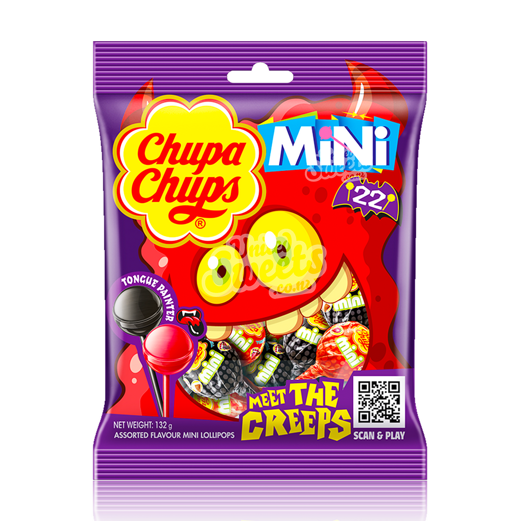 Chupa Chups Mini's Meet The Creeps 132g