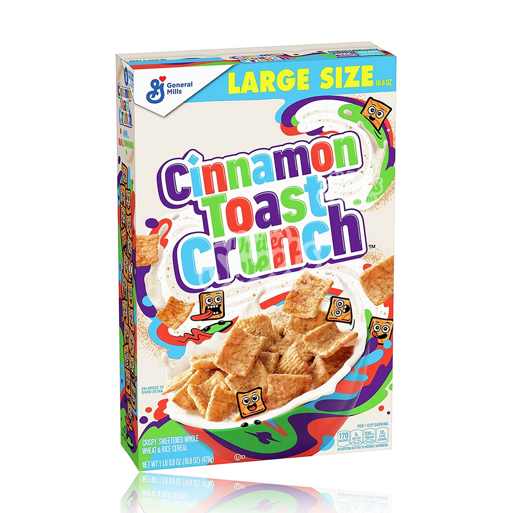 Cinnamon Toast Crunch Cereal Large Size 476g