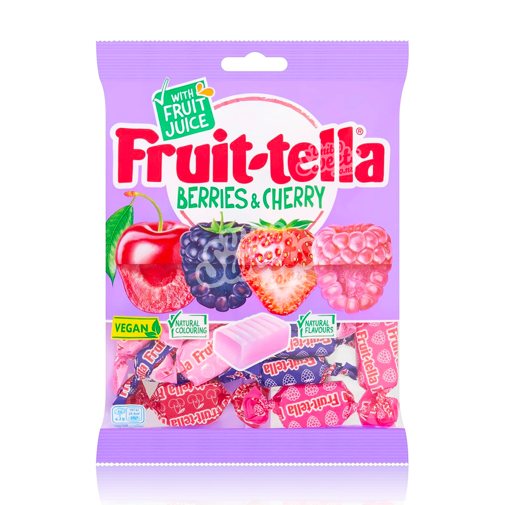 Fruit-tella Berries & Cherry 170G (UK Made)