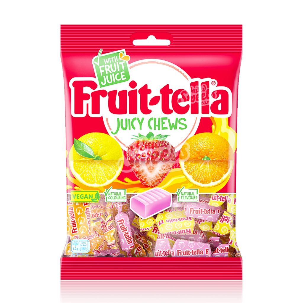 Fruit-Tella Juicy Chews 170G (UK Made)