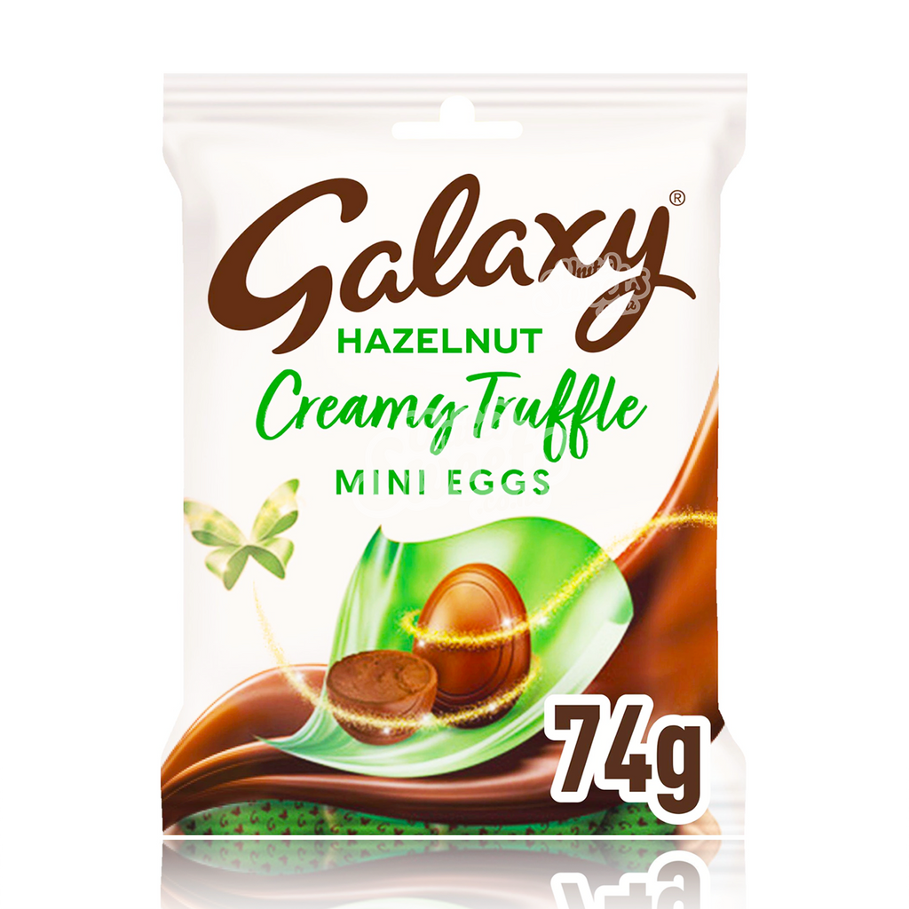 Galaxy HAZELNUT Creamy Truffle Eggs Bag 74g (UK MADE)