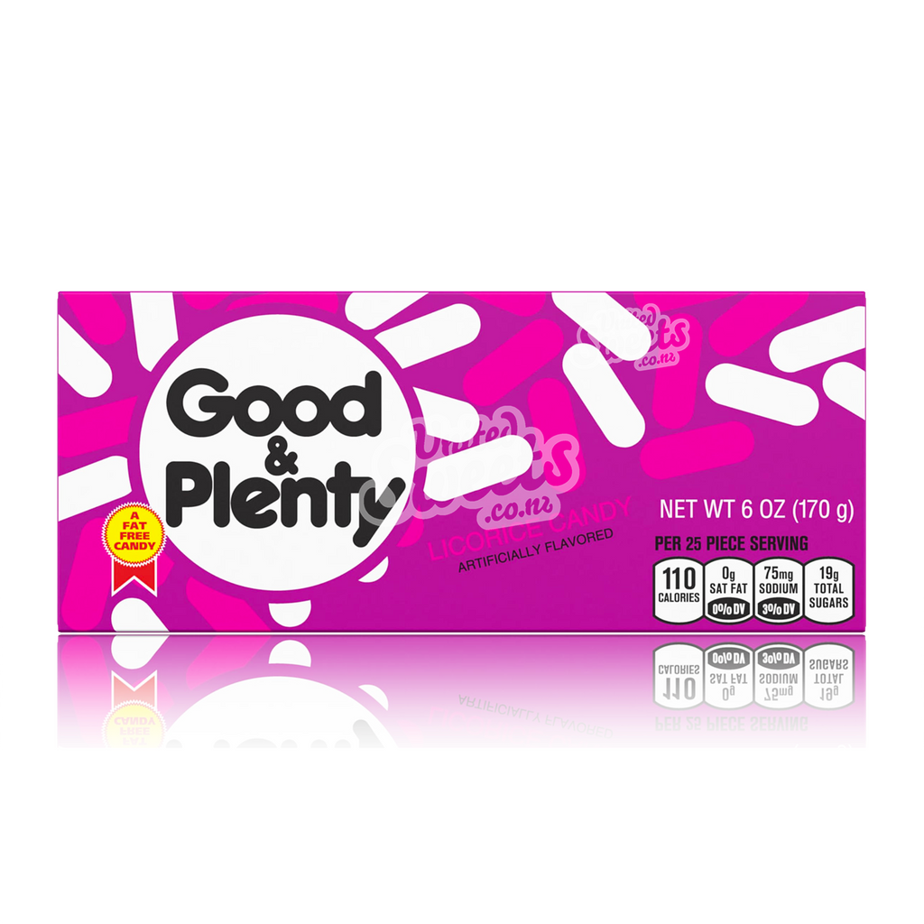 Good & Plenty Licorice Candy Theatre Box 170g