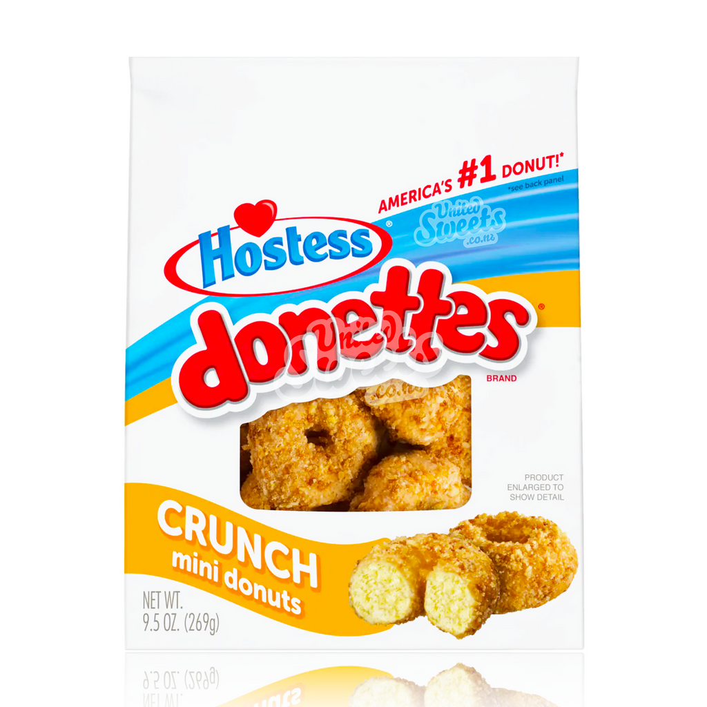 Hostess Donettes Crunch Mini Donuts 269g