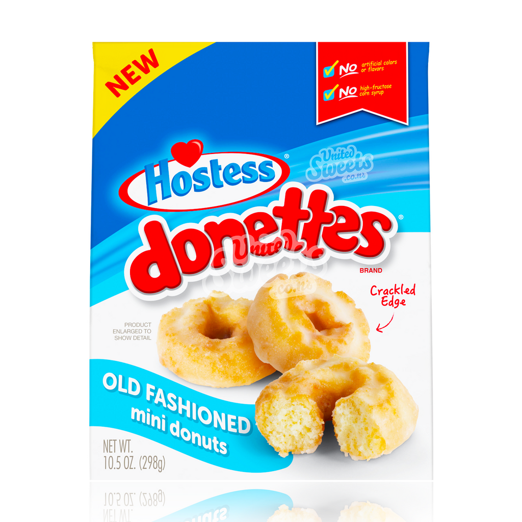 Hostess Donettes Old Fashioned Mini Donuts 298g