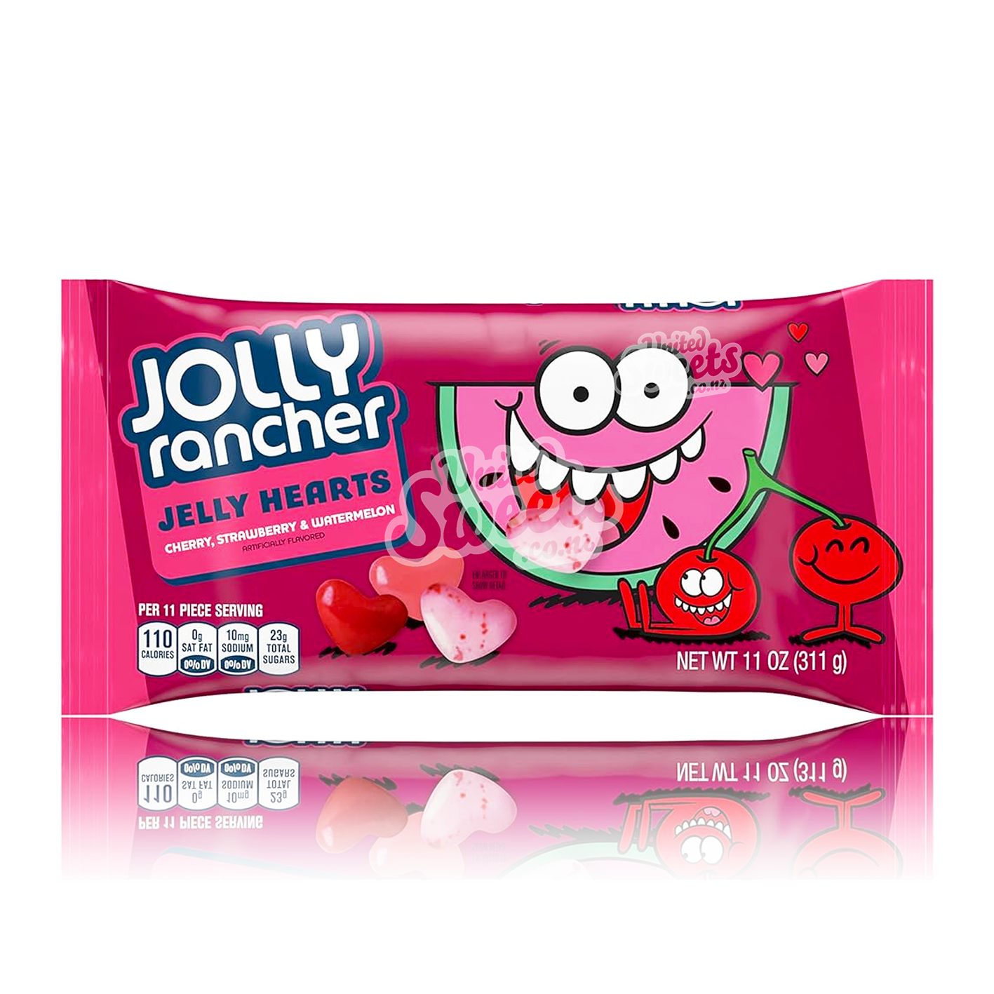 Jolly Rancher Assorted Jelly Hearts Candy 311g – United Sweets