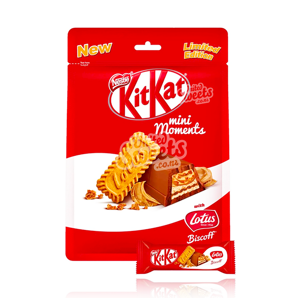 KitKat Mini Moments Biscoff 7 Piece 116G