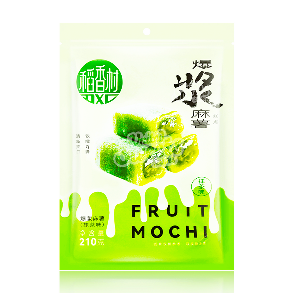 DXC LAVA Fruit Mochi (Matcha) (CHINA) 210g