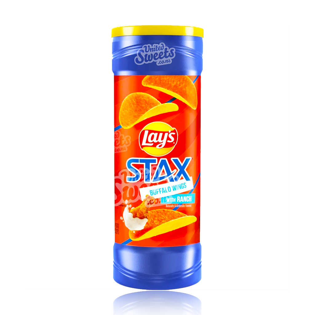 Lays Stax Buffalo Wings With Ranch 156g