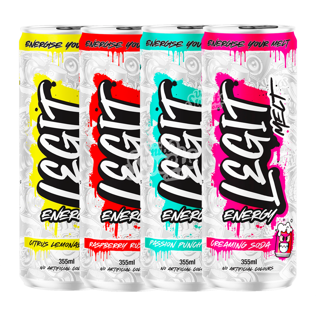 Legit Melt Energy 355ml Can Assorted Flavours