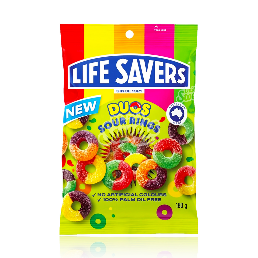 Lifesavers Duos Sour Rings 180g