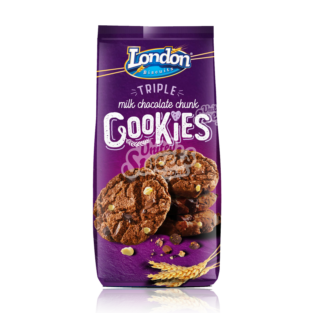 London Biscuits Triple Chocolate Cookies 160g