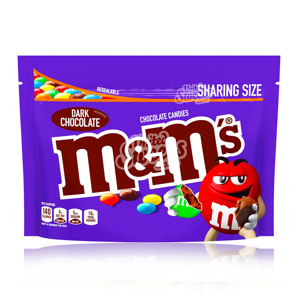 M&M's Dark Chocolate Resealable Share 266.5g (BB:02/2025)