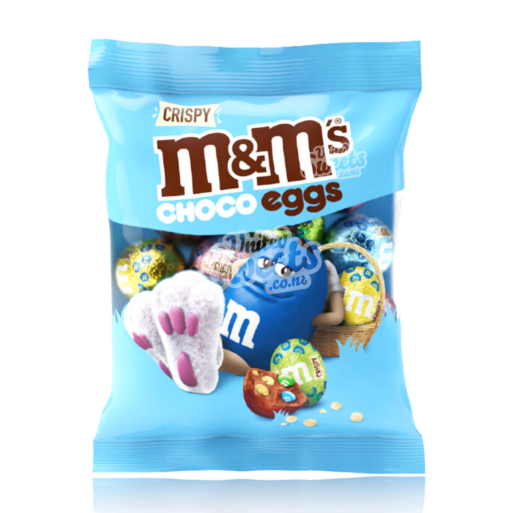 M&M's Crispy Chocolate Mini Eggs 72g (UK MADE)