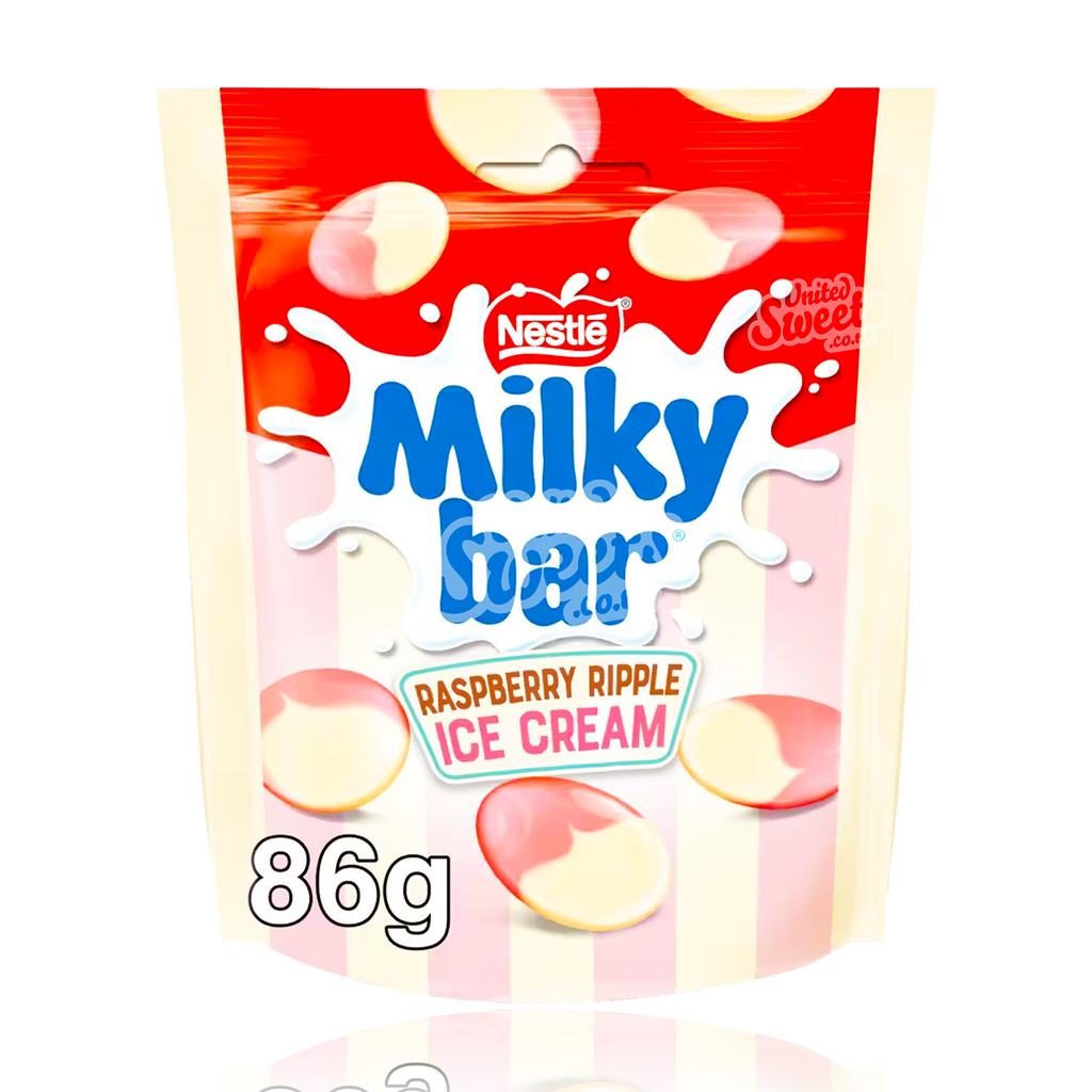 Milkybar Buttons Raspberry Ripple Ice Cream 86g