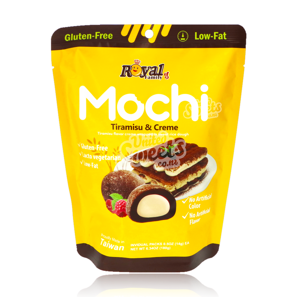 Royal Family Mochi (Tiramisu & Creme) 180g