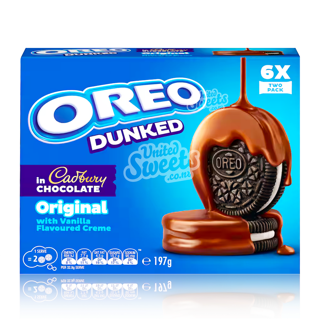 Oreo Dunked In Cadbury Chocolate 197g (Made in Egypt)