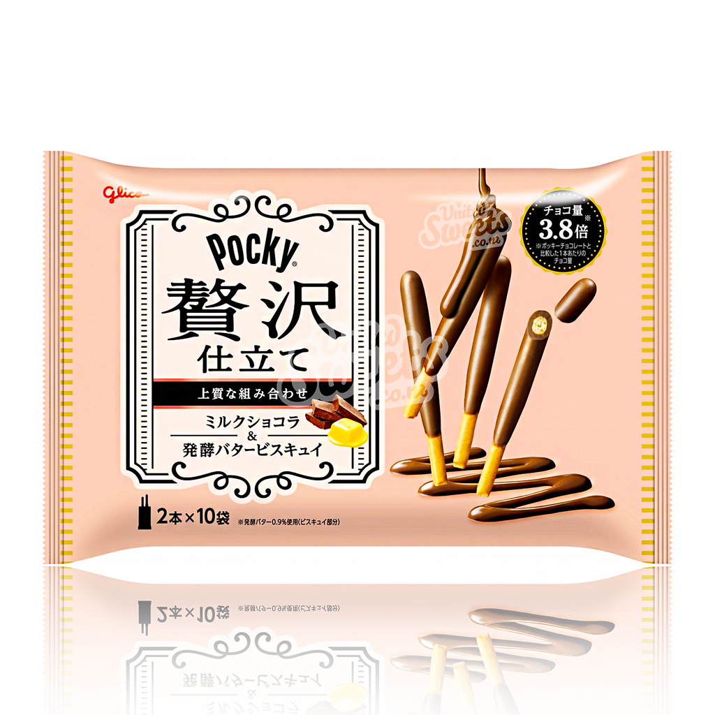 Pocky Luxury Milk Chocolate with Butter Stick 120g (Made in Japan)