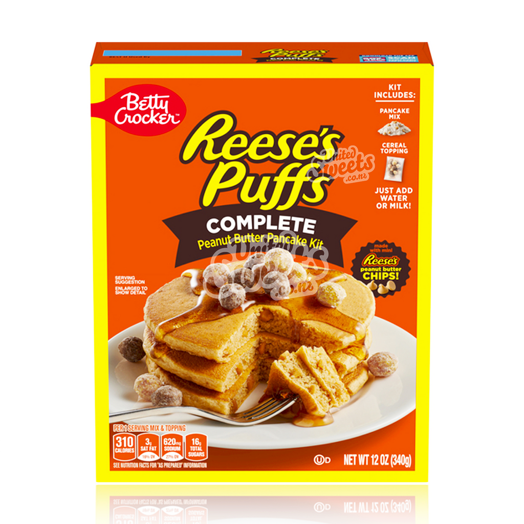 Betty Crocker Reese's PUFFS Peanut Butter Pancake Mix 340g