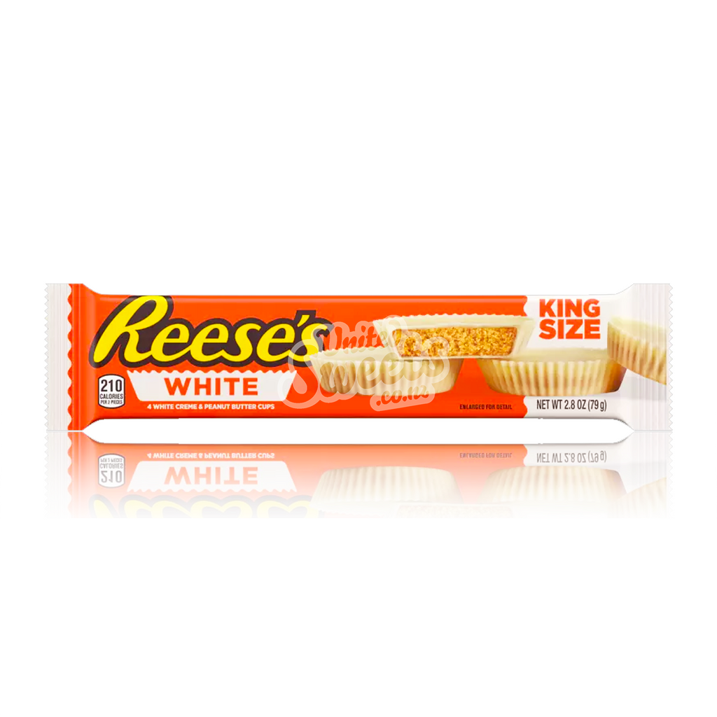 Reese's WHITE King Size 79g (4 Cups)