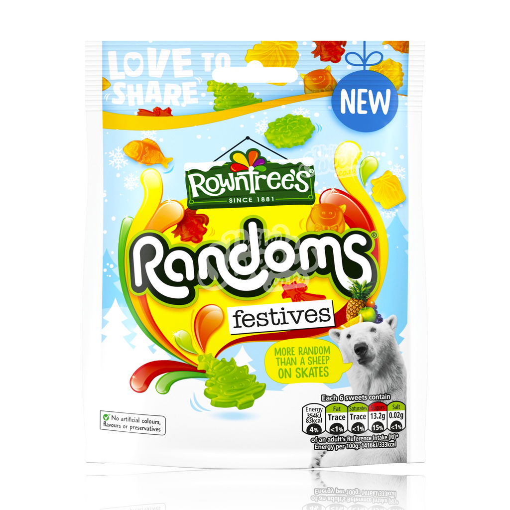 Rowntree's Randoms Festives 130g (UK Made)