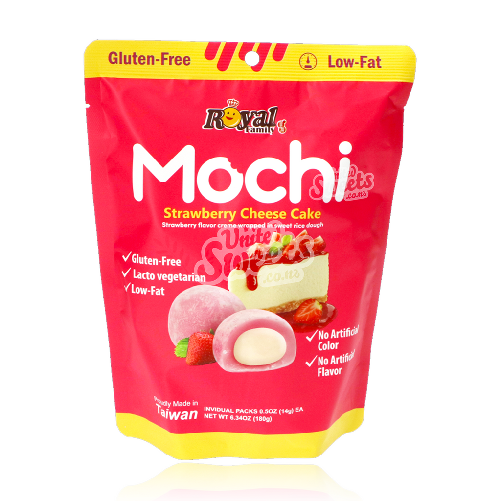 Royal Family Mochi (Strawberry Cheesecake) 180g