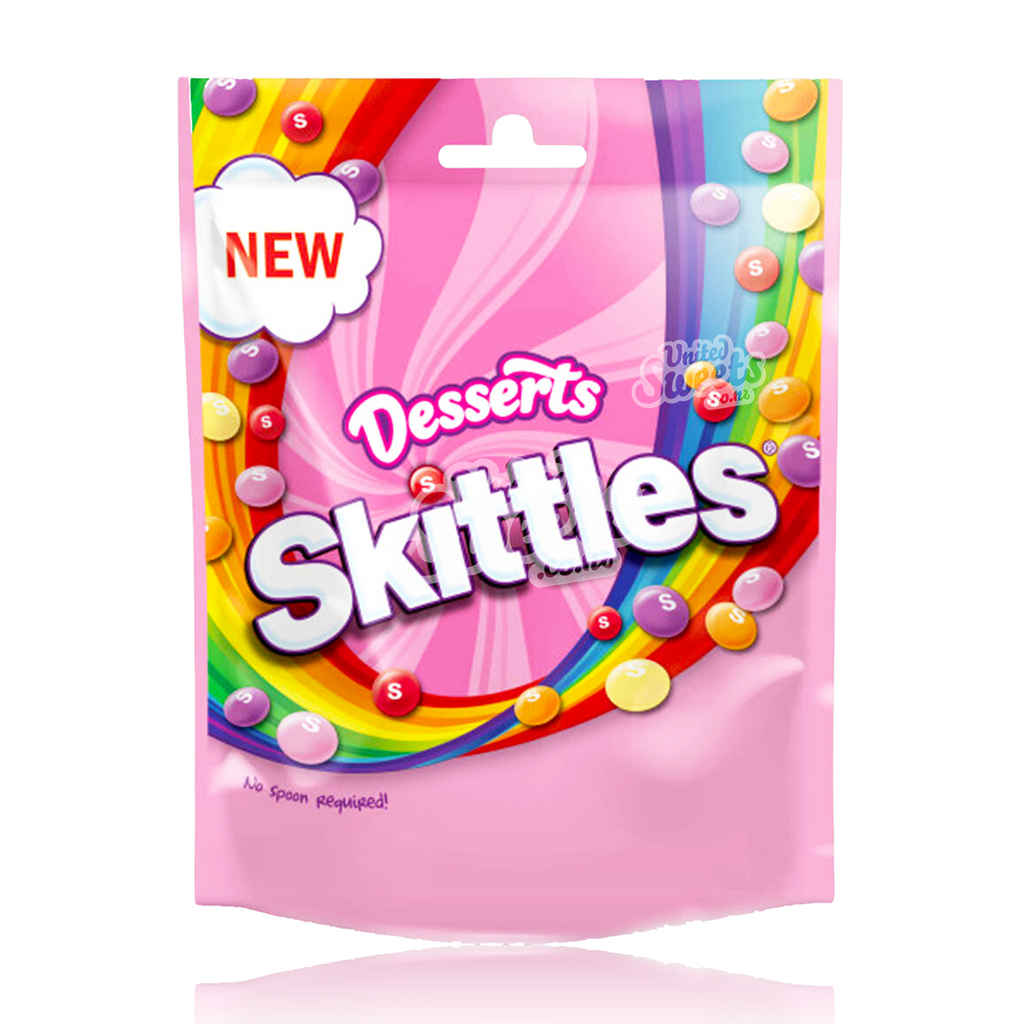 Skittles Desserts 125g (UK Made)