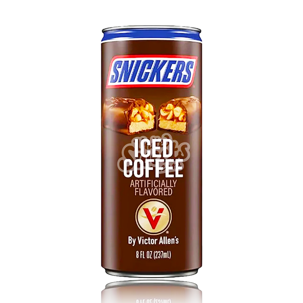 Victor Allen's Snickers Iced Coffee Latte 237ml Can