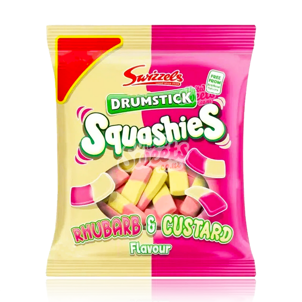 Swizzels Drumstick Rhubarb & Custard 120g (UK Made)