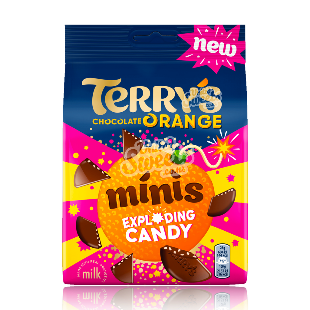 Terrys Chocolate Orange Minis Exploding Candy 105g (UK Made)