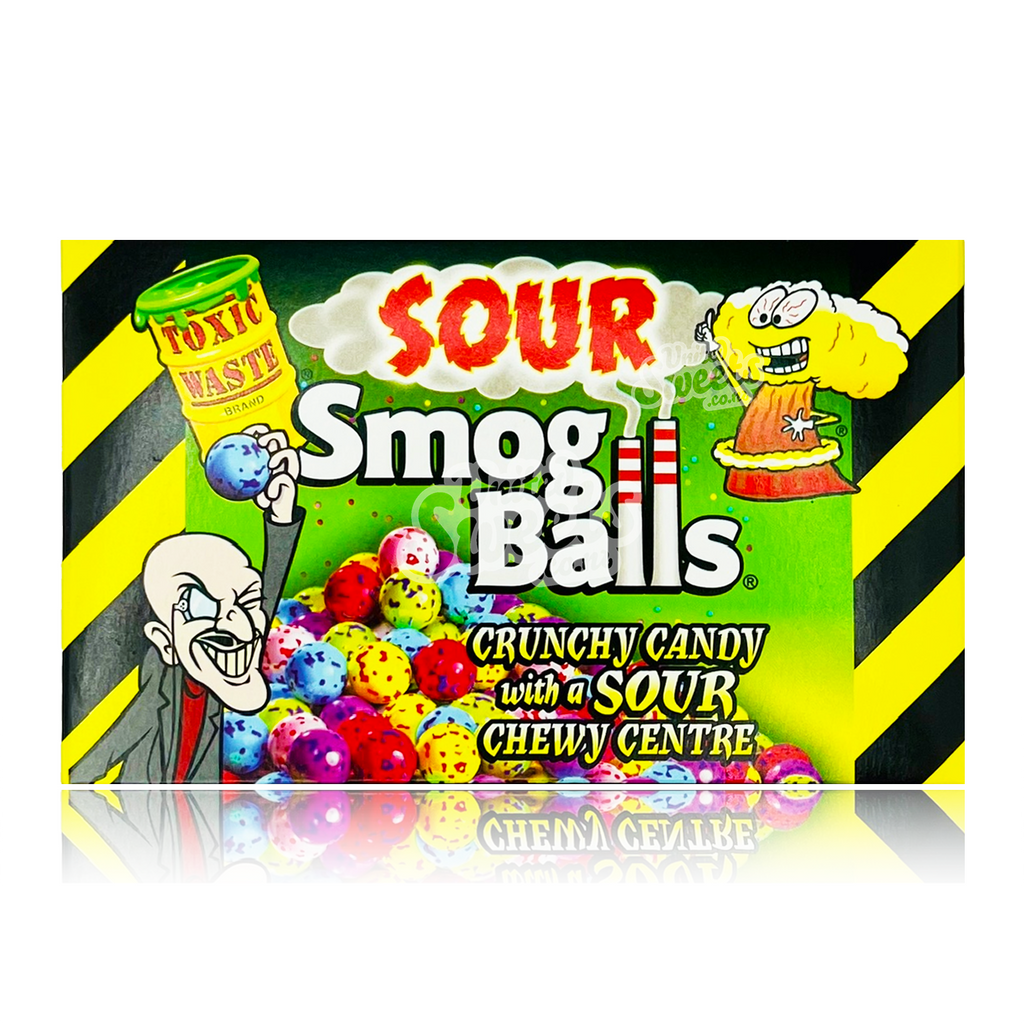 Toxic Waste Sour Smog Balls Theatre Box 100g