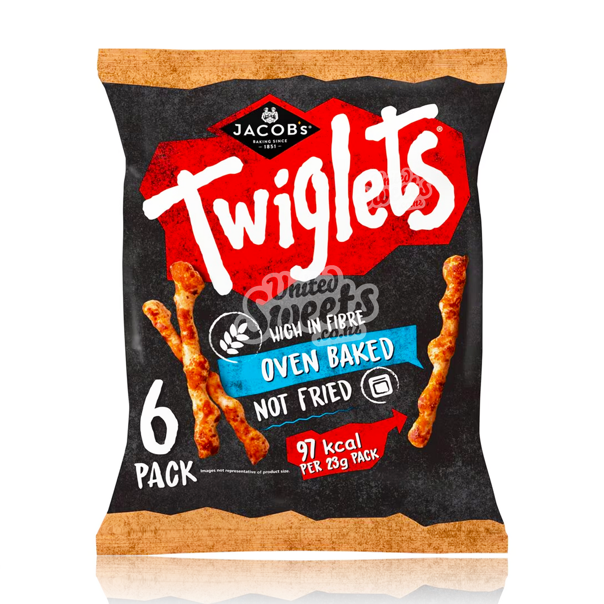 Jacobs Twiglets 6 Pack 138g – United Sweets