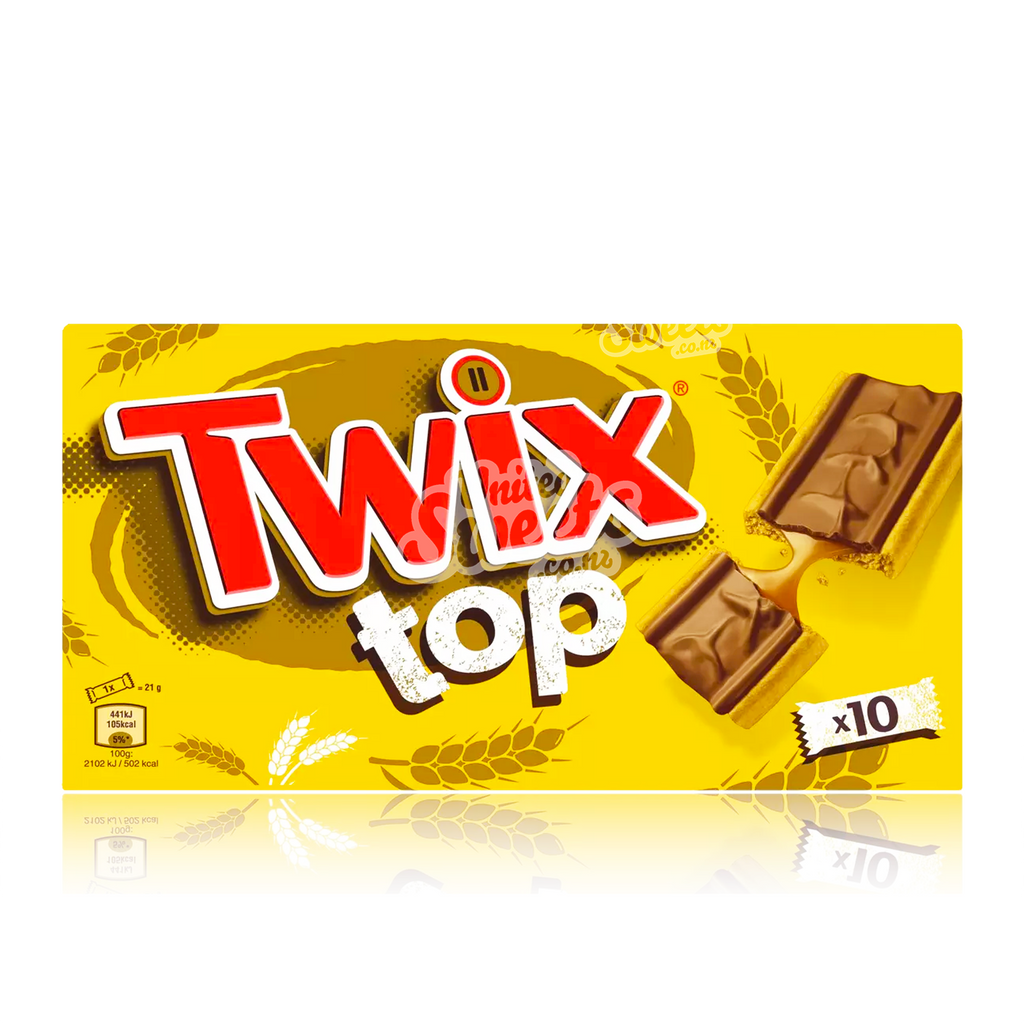 Twix Top Biscuit Bars (UK Made)