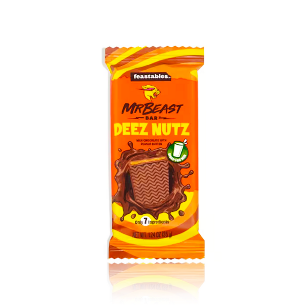 Mr Beast Feastable Chocolate Deez Nuts 35g