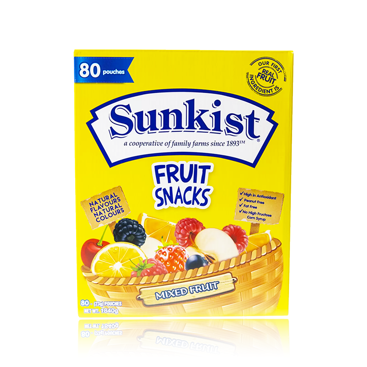 Sunkist Fruit Snacks 80 packs – United Sweets