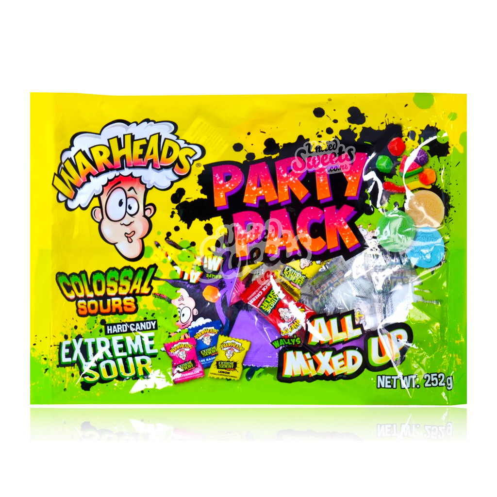 Warheads Party Pack Sour Mix 252g